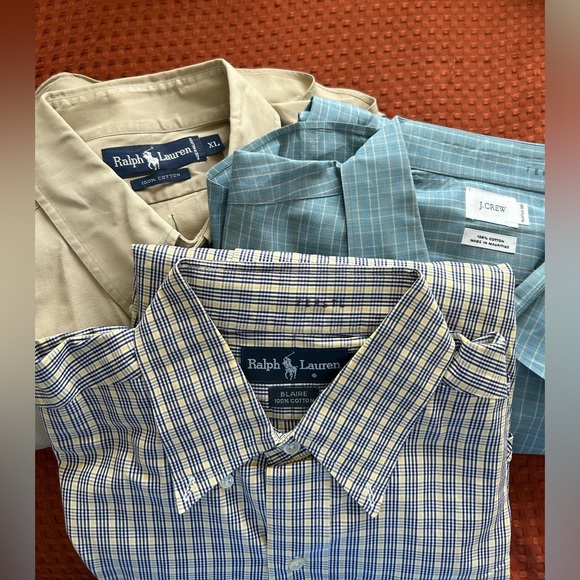Bundle Ralph Lauren/J. Crew Dress Shirts - Picture 1 of 7
